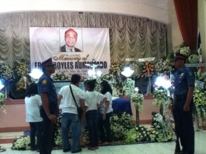 The venue of the last night of the late Cong. Erico B. Aumentado's wake was a the Bohol Cultural Center, allowing Boholanos from all walks of life to pay their last respects.