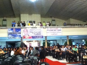 Boholanos spent the last night of Aumentado's wake.
