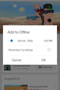 Youtube offline view is now available on its mobile app.