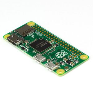 The $5 computer: Raspberry Pi Zero.