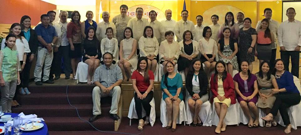 The officers and members of the BCCI at the General Assembly held on March 11, 2016.