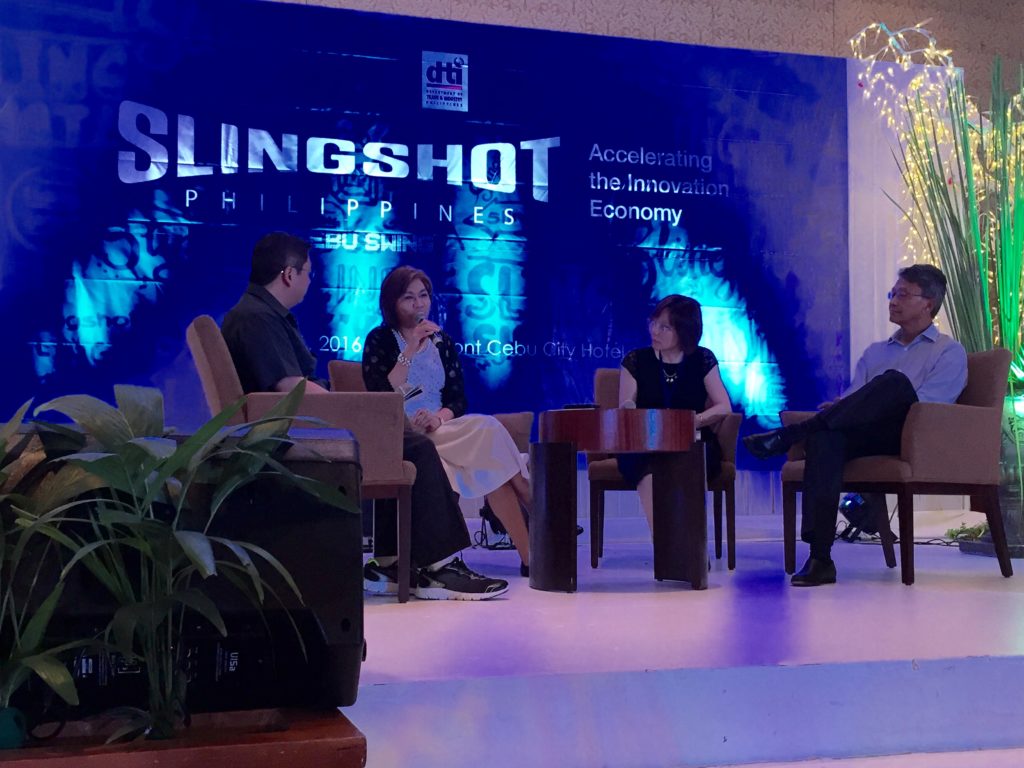 Panel Discussion during the Slingshot Philippines Cebu event