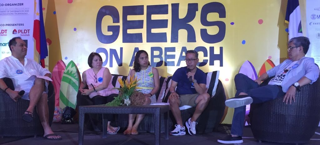 The panel discussing Roadmap for Digital Startups and StartupPH.org