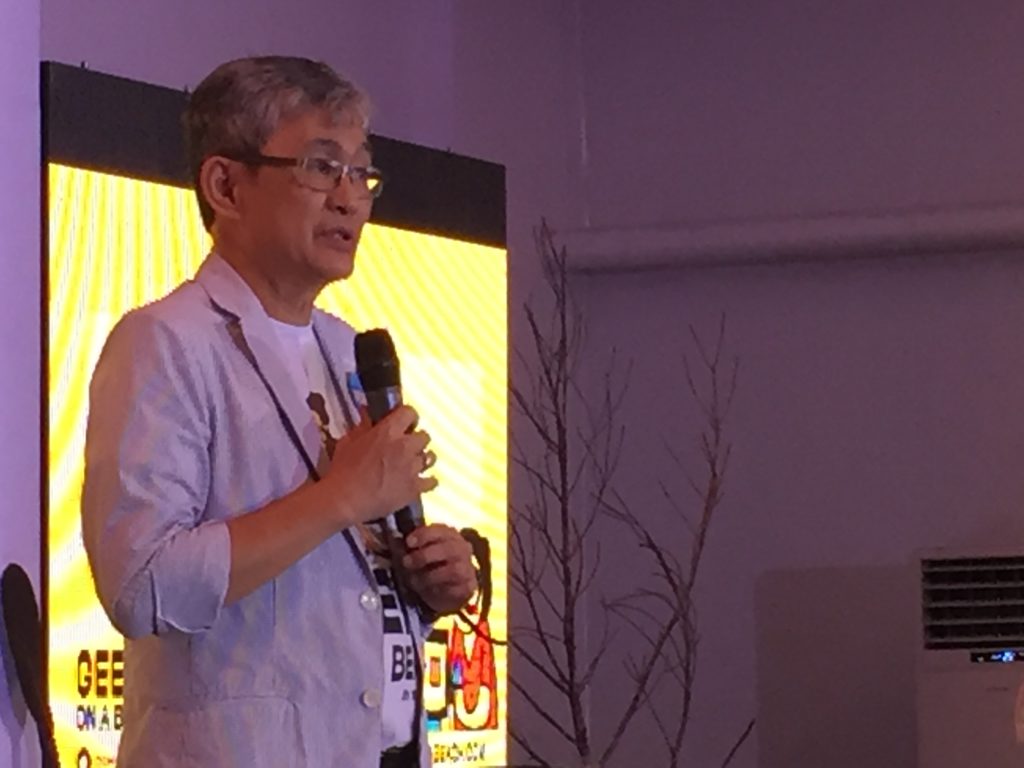 Mon Ibrahim, Innovation Consultant, Department of Information and Communications Technology (DICT) delivers addresses the participants at GOAB.