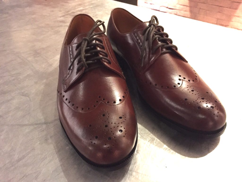 One of the products featured in the I'm In TV Show for Indiepreneurs.  The shoe craftsman who made the shoe is a retired shoemaker and after his pitch to the angel investors, he got an offer to have a gallery of his designs to be presented to a VIP audience.